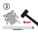 Flīžu līmeņa sistēma 6-9mm, VOREL, 04677, 100 klipi