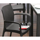 Садовый стул Bali Mono KETER 29190206939 55x58x83см серый