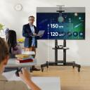 Onkron TV alus TS1551-B, 40-70 tolli, maksimaalne koormus 55.5 kg, VESA 100x100-600x400 mm, k&otilde;rguse reguleerimine 1200-1500 mm