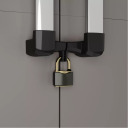 Skapis Pro Tall Cabinet KETER 30210847 68x39x173cm pelēks/melns