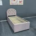 Gulta LARA 90x205cm, ar papildus guļamvietu, violeti rozā 28882 Allit