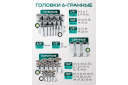 Tööriistakomplekt 216 tk, 1/4", 3/8", 1/2" ROCKFORCE, RF-38841W Premium