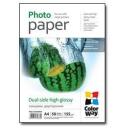 Colorway fotopapīrs PGD155050A4, 50 lapas, 155 g/m&sup2;, A4, divpusējs, augstas spīduma
