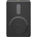 Goobay Magnētiskā bezvadu baro&scaron;anas banka 70182, 5000 mAh, USB-C, 3 A, Li-polimērs, melna