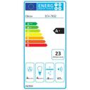Edesa Tvaika nosūcējs ECV-7832 GWH 932271904, 820 m&sup3;/h, 4 ātrumi, 67 dB, A+, Alumīnijs filtrs, LED spuldze