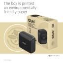 Club3D laadija CAC-1908EU 100W, USB Type-C, PD 3.0, 100-240VAC, 5V/9V/12V/15V &le; 3A, 20V &le; 5A, OCP, OVP, SCP, OTP
