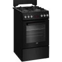 Beko FSM52331DBDS plīts, 600mm, 500mm, 850mm, 1 cepe&scaron;krāsns, 60L, 4 plīts zonas, 8 funkcijas, elektriskā jauda 2100W