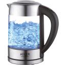 Adler | Kettle | AD 1247 | With electronic control | 1850 W | 1.7 L | Stainless steel/Glass | 360&deg; rotational base | Stainless steel/Transparent