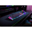 Razer Mehāniskā Spēļu Tastatūra BlackWidow V4 X RZ03-04701800-R3M1, RGB Chroma, 105 taustiņi, dzeltenie mehāniskie slēdži