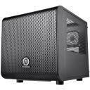Thermaltake Core V1 MiniITX Korpus CA-1B8-00S1WN-00, 20cm, must, 2x2.5'' sisemised, 2x80mm taga, 2xUSB 3.0