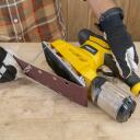 Viimistluslihvija 260W, POWERPLUS, POWX04010, Lihvimispind: 90x187 mm, 6 liivapaberit, reguleeritav kiirus