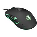 Unknown Brand 12864 Spēļu pele SHINAI-V2, 12000 DPI, 1000Hz, 50G, 7 pogas, 1.8m, RGB apgaismojums, pulverveida pārklājums