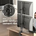 Onkron настенный крепеж для монитора D208E-B, 13-34 дюйма, максимальная нагрузка 16 кг, VESA 75x75, 100x100 мм