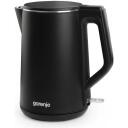 Gorenje Veekeetja K15DWBK, 2200 W, 1.5 L, roostevaba teras, 360&deg; p&ouml;&ouml;ratav alus, must