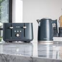 Salter kannu komplekts BW124591EU7, 1,6l, oglekļa tērauds, zila, 3 daļas, viegli tīrāmi, moderns dizains