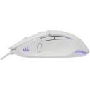 Baracuda Мышь BGM-051 RAPTOR-W, 8D, 6400 DPI, 125Hz, 12G, USB 2.0, 1.5m, LED 4 цвета, пластик