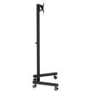 Sbox grīdas statīvs FS-622, 75x75-200x200, melns, +90&deg;/-90&deg;, 61.3x41.7x139.2cm, 13''-50'' (33-127cm), 20kg