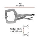 C-CLAMP pagriežamo galu boķ. knaibles 280mm, 17427