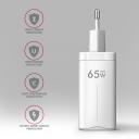 Axagon laadija ACU-DPQ65W 65W, 3x USB, 1x QC 30W, 2x PD 33W, toiteadapter, kiire laadimine, kaitse