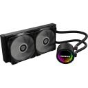 Genesis Ūdens dzesētājs NLG-2319, 276mm, 27mm, 1810g, Melna, AM4, AM5, LGA 1150-1851, 34.7dB, PWM ventilatori, ARGB apgaismojums