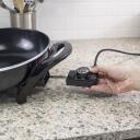 Beper Elektriskā panna P101COS100, 1500 W, 5l, 33 cm, regulējams termostats, keramikas nepiedego&scaron;a virsma, stikla vāks