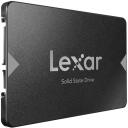 Lexar | NS100 | 256 GB | SSD form factor 2.5" | Solid-state drive interface SATA III | Read speed 520 MB/s | Write speed 510 MB/s