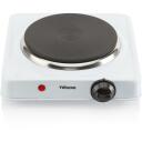 Tristar | Free standing table hob | KP-6185 | Number of burners/cooking zones 1 | Rotary | Black, White | Electric