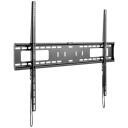 Goobay sienas stiprinājums TV Wall Mount Pro FIXED (XL) 49892, 75kg, 300x300mm, 200x200mm, 400x200mm, 400x400mm, 600x400mm, melns