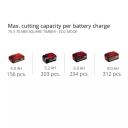 Bezvadu ķēdes zāģis FORTEXXA 18/30, EINHELL, 4600010, 30 cm zāģa garums, bezsuku motors, automātiska ķēdes eļļošana