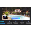 Ezviz H80x CS-H80-8MP-2MP-4mm Ārtelpu Viedā IP65 Dubultā Objektīva 8MP+2MP 4K Kamera Pagrieziena & Slīpuma 360° Balta