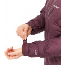 Jaka W PERMAFROST Light Down Parka, izmērs: M, Maroon, 4548801931629 Mont-Bell