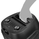 Portatiivne Bluetooth k&otilde;lar PS-850 100 W RMS TWS FM USB microSD LED ekraan 8000 mAh Must SV-022679 SVEN