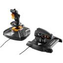 Thrustmaster Džojstik T.16000M FCS HOTAS 2960778, 4 telge, H.E.A.R.T tehnoloogia, USB, must, oranž