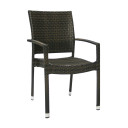 Dārza mēbeļu komplekts WICKER galds un 6 krēsli K1198 HOME4YOU