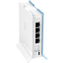 Mikrotik RB941-2ND-TC traadita juurdep&auml;&auml;supunkt, 4x 10/100M porti, 1x USB 2.0, Wi-Fi 4, 124x100x54mm