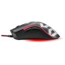 Subsonic M&auml;ngurihiir SA5612-A1, 7200 DPI, 7 nuppu, ergonoomiline kuju, punane LED taustvalgustus
