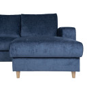 Stūra dīvāns KARL LS tumši zils 15689