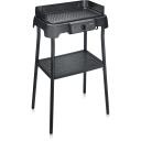 Severin Grill PG 008596, 2000W, 390x230mm, sile ja sooneline plaat, eemaldatavad osad, reguleeritav termostaat