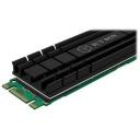 Raidsonic | ICY BOX | Siltuma uztvērēja komplekts M.2 SSD, IB-M2HS-701, 8g, Alumīnijs, Melns, Saderīgs ar PC/PS5