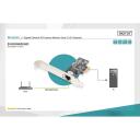 Digitus PCI Express v&otilde;rgukaart DN-10135, 1x10/100/1000/2500 RJ-45 port, 2500 Mbps, Realtek RTL8125B kontroller