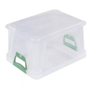 Eurobox with soft handles Luis 39x29x22cm 20L transparent 0610066001 Keeeper