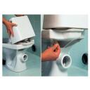 Cersanit &Uuml;henduselement K99-0008 6623848, kruvid, tihend, metall, plastmass, EKO WC iste