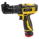 Kompaktne multifunktsionaalne puure- ja kruvikeeraja 12V, POWERPLUS, POWXBOX001, 4-in-1, 2000 mAh aku, 18 p&ouml;&ouml;rdemomendi seadistust