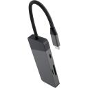 Green Cell USB-C ADAPTER HUBGC01, 3xUSB 3.1, HDMI 4K 60HZ, USB-C PD 85W, 2xSD/MicroSD, 7 porti