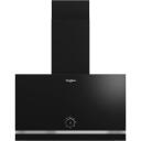 Whirlpool Gartraukis WHVA 62F LM K, 59.8 cm, 485 m&sup3;/h, 3 greičiai, mechaninis valdymas, LED, juodas