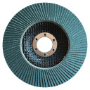 Slīpējamais disks lapiņu 125mm G100 cirkonijs ABREX