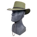 Cepure 'Canvas', izturīga kokvilna, ventilācijas caurumi, ādas siksna, R311063, Origin Outdoors