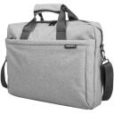 Natec Mustela klēpjdatora soma NTO-0766, 15,6 collas, 420mm, 60mm, 320mm, 610g, poliesters, 1, pelēka, plecu siksna, rokturi