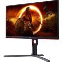 AOC monitor 25G3ZM/BK, 24.5", VA, FHD, 240 Hz, 1 ms, 1920 x 1080, 300 cd/m&sup2;, 2xHDMI, must/ punane
