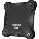 Adata V&auml;line SSD SD620-1TCBK 1TB, lugemise kiirus 520 MB/s, kirjutamise kiirus 460 MB/s, USB 3.2 Gen 2, must, l&ouml;&ouml;gikindel